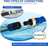 Hydro Jet Washer, 2-in-1 Hydro Jet Nozzle for Garden Hose?High Pressure Power Washer Wand with 2 Different Nozzles and Hose Quick Connectors for G...
