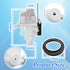31705 RV Toilet Water Valve Kit, Compatible with Thetford Aqua-Magic V High and Low Models...