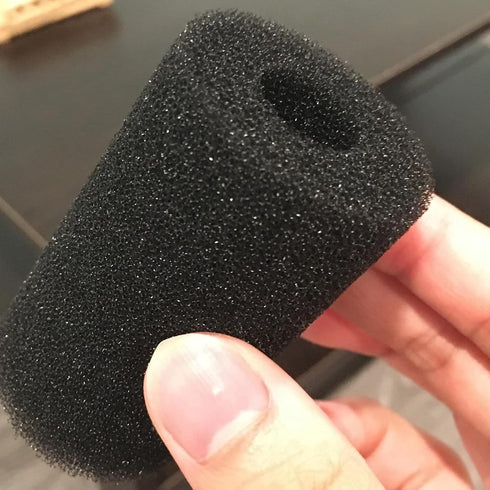 6PCS Pre Filter Sponge Aquarium Filter Intake Cover Aquarium Filter Sponge Foam Rolls Accessories for Aquarium Fish Tank, Large Hole,6PC-Large...
