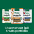 NUTRO Crunchy Dog Treats with Real Apple, 10 oz. Bag...