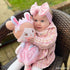 OUOZZZ Soft Baby Doll for Girls - My First Baby Doll Birthday Gifts for Girls Plush Rag Dolls Bunny Pink Dress Toy for Toddlers Kids Infants 15"...