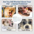 60 Pcs Pet Teeth Cleaning Wipes for Dogs and Cats, Disposable Mild Cleaning and Gum Care Pet Wipes for Refreshing Breath, Reducing Plaque and Tart...