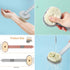 Back Scrubber for Shower, Long Handle Bath Massage Cleaning Brush with Soap Dispenser, Long Handle Liquid Bath Brush, Back Scrubber for Shower, Ba...
