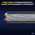 Maximm in Wall Speaker Wire - 50 Feet, Black - 14AWG CL3 Rated 2-Conductor Wire 14/2 (Copper Clad Aluminum)...