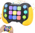 Quick Push Pop Game - 5 Mode Electric Fast Push Handheld Games Sensory Button Light up Toys with 7 Color Lights, Party Toys for Kids Teens Adults ...