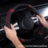eing Steering Wheel Cover for Car,Truck, SUV and More, Universal 15 inch, Anti-Slip,Sporty and Soft - Black&Red Wine...
