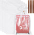 4 Pack Large Clear Plastic Bags, 40" x 60" Moistureproof Dustproof Large Storage Bags, Reusable Giant Extra Luggage Storage Bags for Luggage, Suit...