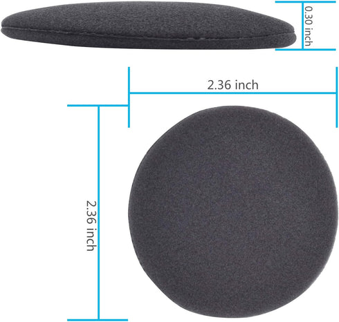 Replacement Foam Ear Pud Earpads Sponge Cushion Covers Compatible with Logitech H600, H330, H340 headset...