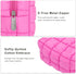 E-Tree Cute Makeup Bag,Quilted Cosmetic Bag,Make up Pouch for Purse,Toiletry Zipper Pouch,Checkered Bag,Travel Case,Storage Pouches for Organizati...