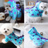 Dinosaur Dog Clothes for Small Dog Girl Boy,Fleece Winter Puppy Hoodies with Leash Ring,Cold Weather Coat for Cat,Funny Dog Dinosaur Costume for C...