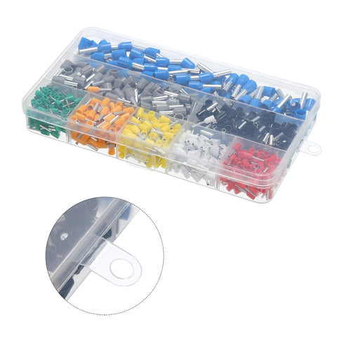 MECCANIXITY 800Pcs Wire End Ferrules for Electrical Wire Connectors Home Repair Ferrule Crimping Tool Kit...