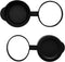 42mm Binocular/Monocular Objective Lens Caps Internal Diameter 50.5-51.8mm Rubber Cover Set Black...