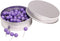 100PCS 1/4 Inch Small Round Head Map Tacks Pins for Home Office Bulletin Cork Board Use and DIY Craft Project (Purple)...