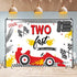 Two Fast Birthday Backdrops Red Race Car Tires Photo Background Boy 2nd Birthday Party Backdrop Decoration Banner Happy Birthday Photography Backg...