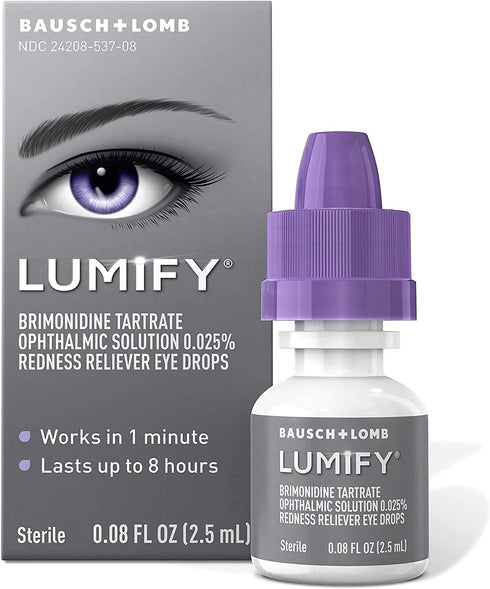 LUMIFY Redness Reliever Eye Drops 0.08 Ounce (2.5mL)...