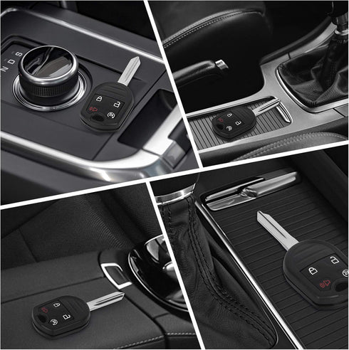 Car Key Fob Fit for Ford 2011-2014 F150 Pick-up, 2011-2016 F250/ F350/ F-450/ F-550/ F-650/ F-750, 2015 Flex Push to Start Ignition Key Smart Self...