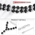ELABEST Long Rhinestone Necklace Layered Y Necklaces Crystal Choker Necklace Dainty Wedding Bridal Bridesmaid Jewelry for Women and Girls...