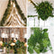 GPARK 84ft 12 Pack / 82 inch, Artificial Ivy Garland Fake Leaf Plants Vine, Hanging Leaves Garlands for Wedding Party Garden Kitchen Outdoor Green...
