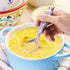 Ceramic Soup Spoons Set of 6, Asian Soup Spoon, Cute Soup Spoons Set for Soups, Ramen, Stews, Cereal...