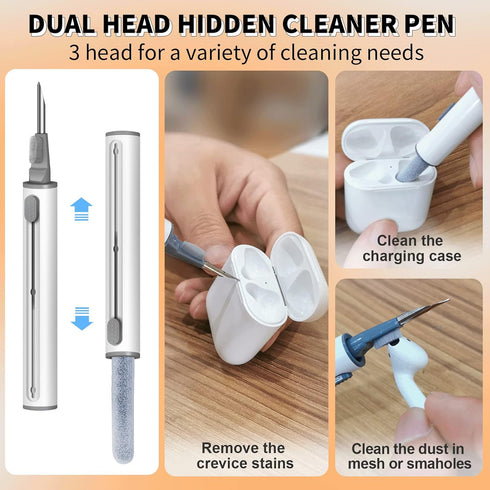 Cleaning Putty for Apple Airpods,Phone Cleaning Kit with Clean Pen, Remove Ear Wax&Dirt&Gunk from Device’s Small Crevices, AirPod Cleaner Kit for ...