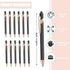 12 Pcs Blue Ink Ballpoint Pen with Stylus Tip, 1.0 mm Metal Pen Stylus Pen for Touch Screens, 2 in 1 Thank You Pen Gift for Friends, Colleagues, C...