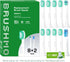 Brushmo Replacement Toothbrush Heads Compatible with Philips Sonicare Electric Toothbrush, White, 10 pc Variety Pack...