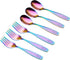 ANNOVA Kids Silverware Children's Safe Flatware Set Stainless Steel - Children Forks And Dinner Spoons, Toddler Utensils, Metal Cutlery Set for Lu...