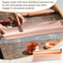 Yaocom Aluminum Metal Crafts DIY Foil Roll 0.05 mm Thick for Art Project Aluminum Flashing Roll Wide Sheet Metal Roll Multipurpose Metal Sheets (B...