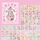 Kawaii Washi Stickers Set 50 Sheets Cute Girl Cartoon Animal Ice Cream Food Fruit DIY Label Sticker for Scrapbooking Journal Book Planner Diary Al...