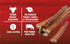 Bully Stick,4-6" Single-Ingredient, Premium, All-Natural Grass-Fed Bull Stick, Long Lasting Dog Chew for Aggressive Chewers - 2.2 oz | for Small D...