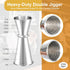 Lexenic 1oz 2oz Japanese Jigger with 7 Measurements Inside for Bartender, Premium 304 Stainless Steel Heavy-Duty Jigger, Bar Accessories for The H...
