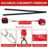 Lehoo Castle Toddler Leash for 1-5 Years, Baby Safety Harness for Girls with Anti-Lost Key Lock & Adjustable Strap, 3-in-1 Wrist Leash and Kids Ba...
