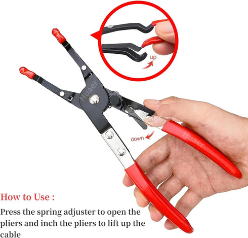 Akozon Car Soldering Pliers, Metal Soldering Plier Multi-Function Wire Welding Clamp Pick?Up Aid Tool Wire Welding Pliers For Automobile Maintenan...