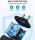 USB Charger Fast Charger 18W Two Port Wall Charger Universal Charging Station Compatible for iPhone 12/11 Pro Max XR, Pixel, Samsung and Other Mor...