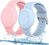 Meliya Waterproof Air Tag Bracelet for Kids, Soft Silicone Airtag Holder Compatible with Apple Air Tag, Adjustable Anti Lost Watch Band for Kids A...