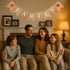 Family Banner Burlap Bunting - Family Reunion Sign & Photo Booth Props for Adoption & Reunion Party Decorations...