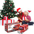 Fire Truck Toy for 3-8 Year Old Boys Girls, LED Music Electric Universal Wheel Fire Truck Toys, Toddlers and Kids Fire Truck Toys Gifts, Red, CDDZ...
