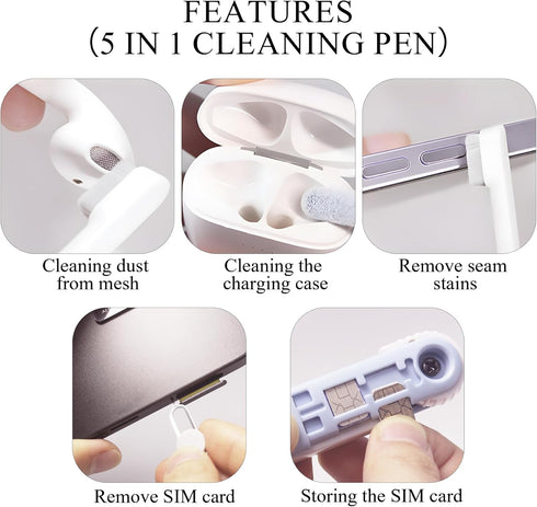 Adhiper Memory Foam Earbud Tips for Sony WF-1000XM4/ WF-1000XM3 Earbuds with Cleaning Kit, Noise-Reducing Comply Foam Tips,Non-Slip Earbud Tips, 5...