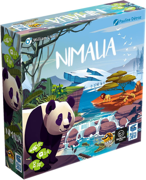Nimalia Board Game - Design Your Animal Sanctuary and Compete for Victory! Fun Strategy Game for Kids and Adults, Ages 10+, 2-4 Players, 25-30 Min...