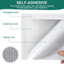 Wall Patch Repair Kit 6 Inch Drywall Repair Patch Tools Self Adhesive Fiber Mesh Patch for Fill Wall Hole Ceilings Drywall Plasterboard, with Scra...