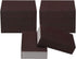 uxcell 8pcs Scouring Pads Non-Scratch Scouring Sponge Scrub Pads 4" x 2.8" for Scouring Kitchens, Dishwashing, Brown...