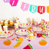 Sparkle and Bash Tablecloth for Two-tti Frutti 2nd Birthday Party Decorations (Pink, 54 x 108 in, 3 Pack)...