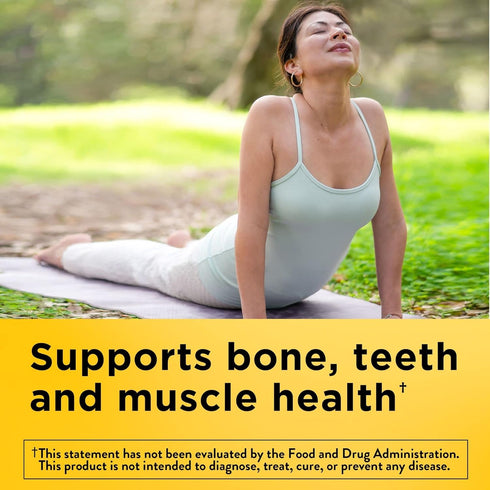 Nature Made Vitamin D3 1000 IU (25 mcg), Dietary Supplement for Bone, Teeth, Muscle and Immune Health Support, 100 Softgels, 100 Day Supply...
