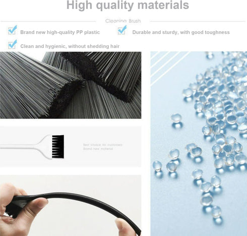 Computer Keyboard Cleaning Brush, Anti Static Nylon Electronics Cleaning Brush Kit, for Computer Keyboard, Printer, Phone, Sewing Machine, Car Int...