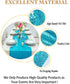 ShiDianYi Turquoise Sequin Table Runner - 14" x 108" Aqua Blue Sequin Tablecloth - Teal Wedding Table Runner...