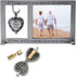 Those We Love Memorial Photo Frame with Vial for Ashes or a Keepsake, Funeral or Sympathy Gift for Loss of Loved One, For 2.5-inch by 2.25-inch ph...