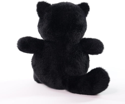 8" Black Cat Stuffed Animals Plush, Cute Plushie for Animal Themed Parties Teacher Student Award, Animal Toys for Baby, Boy, Girls, Great for Nurs...