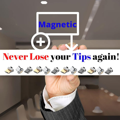 Aporia - Unique Storage Holder for Magnetic Charging Tips | Compatible with Magnetic Charging Tips (Four Bullets)...