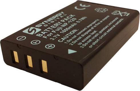 Synergy Digital Camera Battery, Works with Fujifilm FinePix 603 Digital Camera, (li-ion, 3.7V, 1800 mAh) Ultra Hi-Capacity, Compatible with Fuji N...