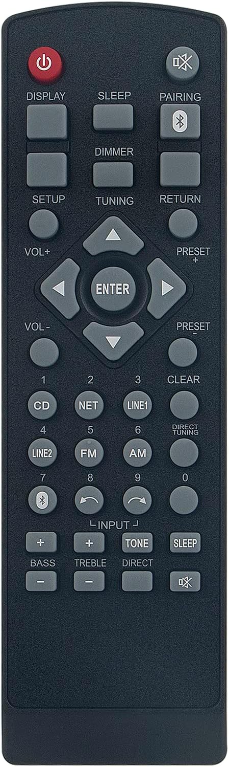 PerFascin RC-963R Replacement Remote Control fit for Pioneer Stereo Receiver RRMCGA411AWSA SX-10AE SX10A SX10AE...